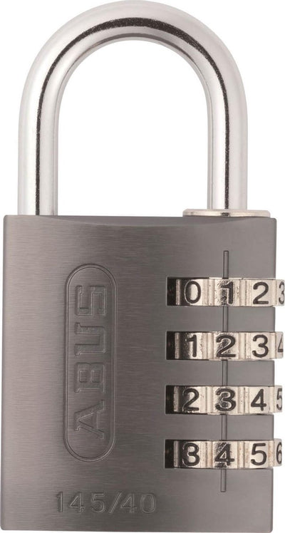 Abus Cijfer Hangslot 145 40 Titanium Grijs - 7cm