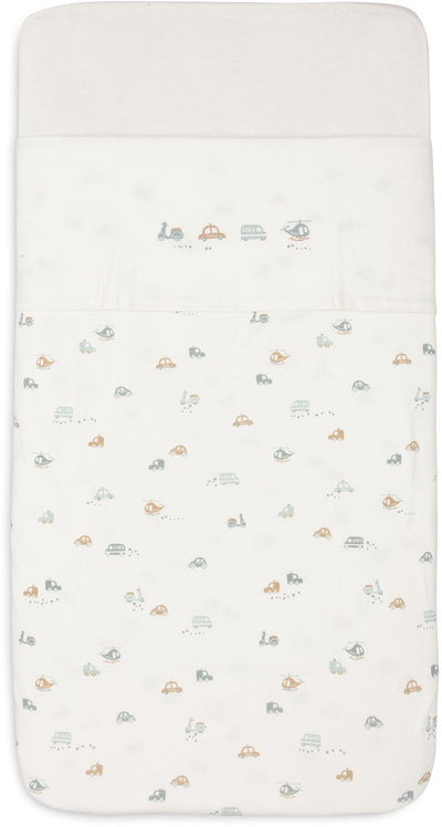 Jollein baby laken wieg - 75x100cm - babybed - katoen - on the go