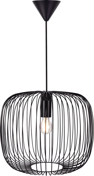Nordlux beroni 40-hanglamp-e27-metaal-zwart