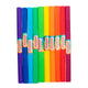 Crêpepapier regenboog, set van 10 kleuren