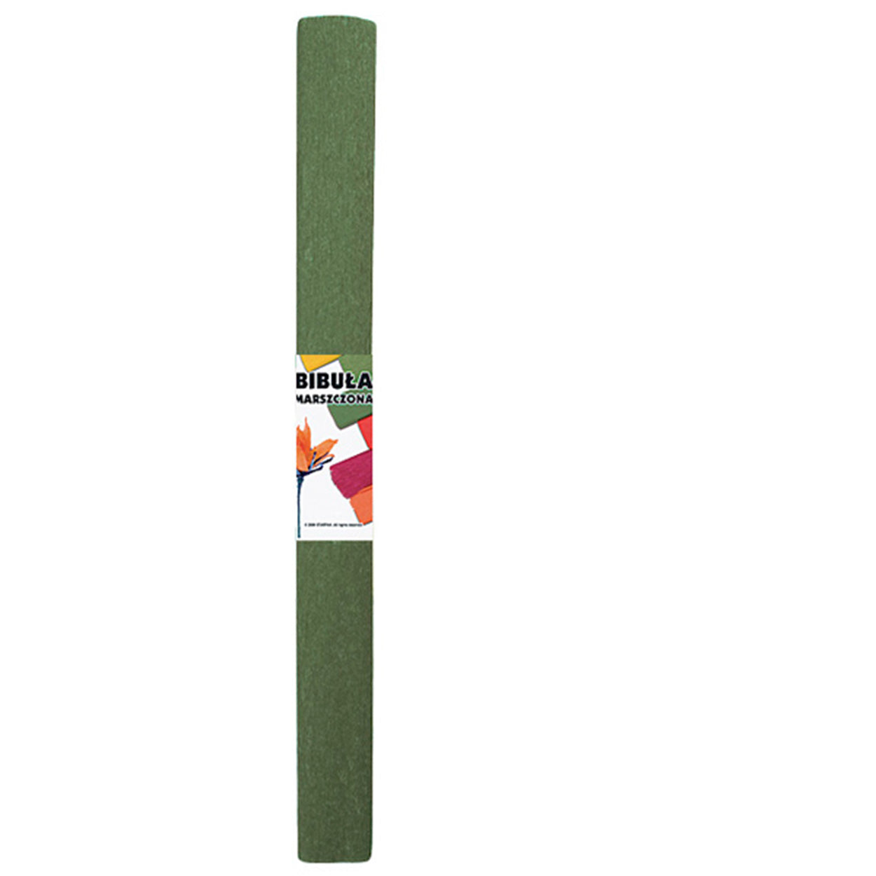 Crêpepapier olijfgroen