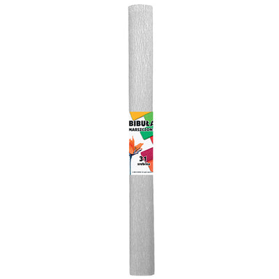 Crêpepapier zilver