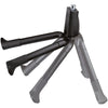 standaard dubbel BigFoot staal 28 inch zwart
