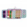 Etui met accessoires schelp, 25dlg.