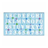 Euro-trade limited liability plastic tekensjabloon cijfers letters - afbeelding 4