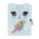 Imp pluche dagboek kat met slot, a5