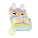 Pluche notitieboek konijn pastel - afbeelding 3