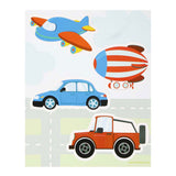 Raamstickers voertuigen, 16x21cm - afbeelding 4