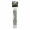 Hb potlood met gum, 4st.
