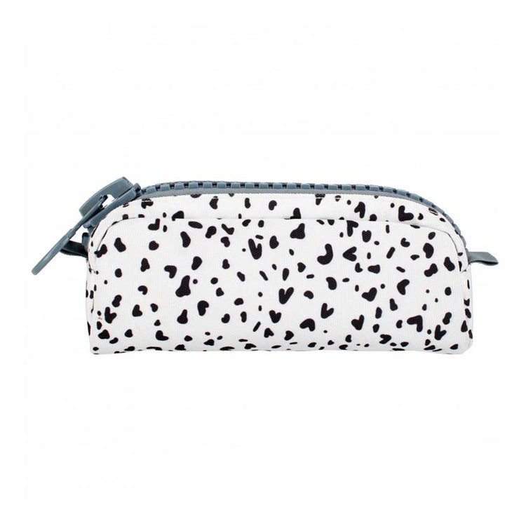 Etui met zwarte stippen