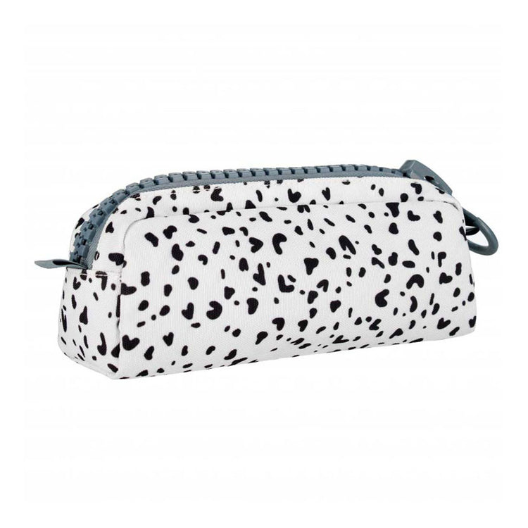 Etui met zwarte stippen