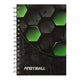 Spiraal notitieboek voetbal, a5