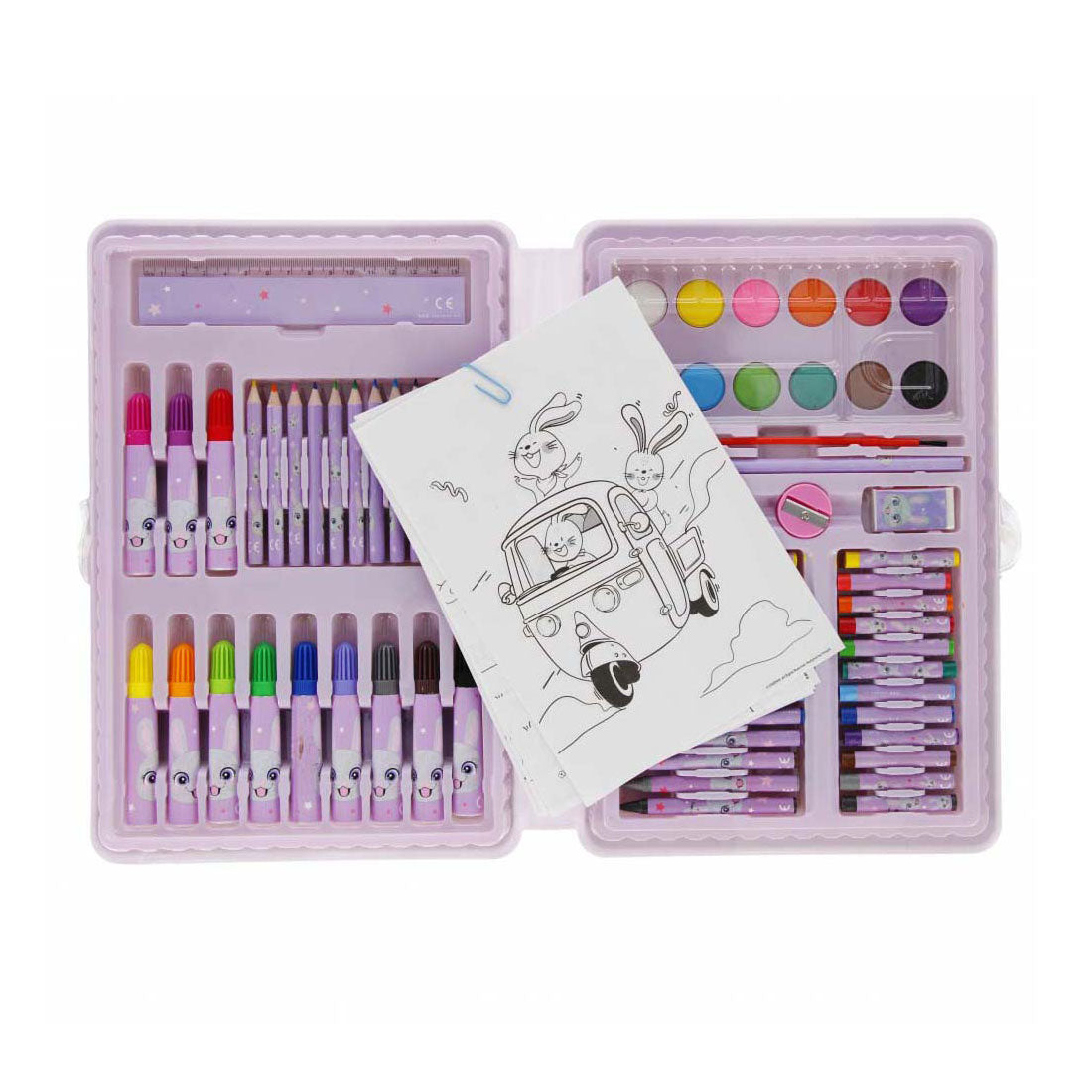 Creatieve set konijn, 68dlg.