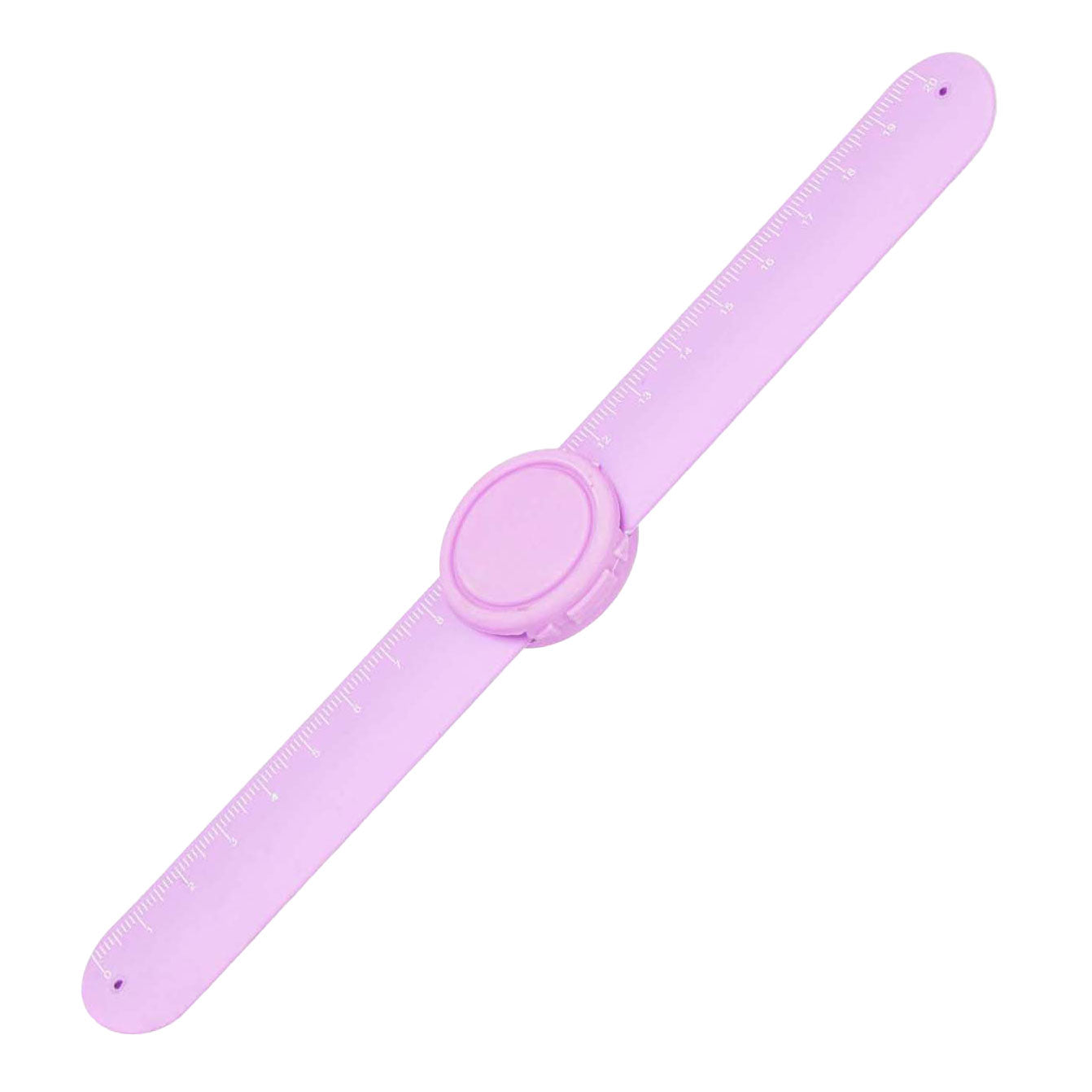 Klaparmband liniaal met gum meisje