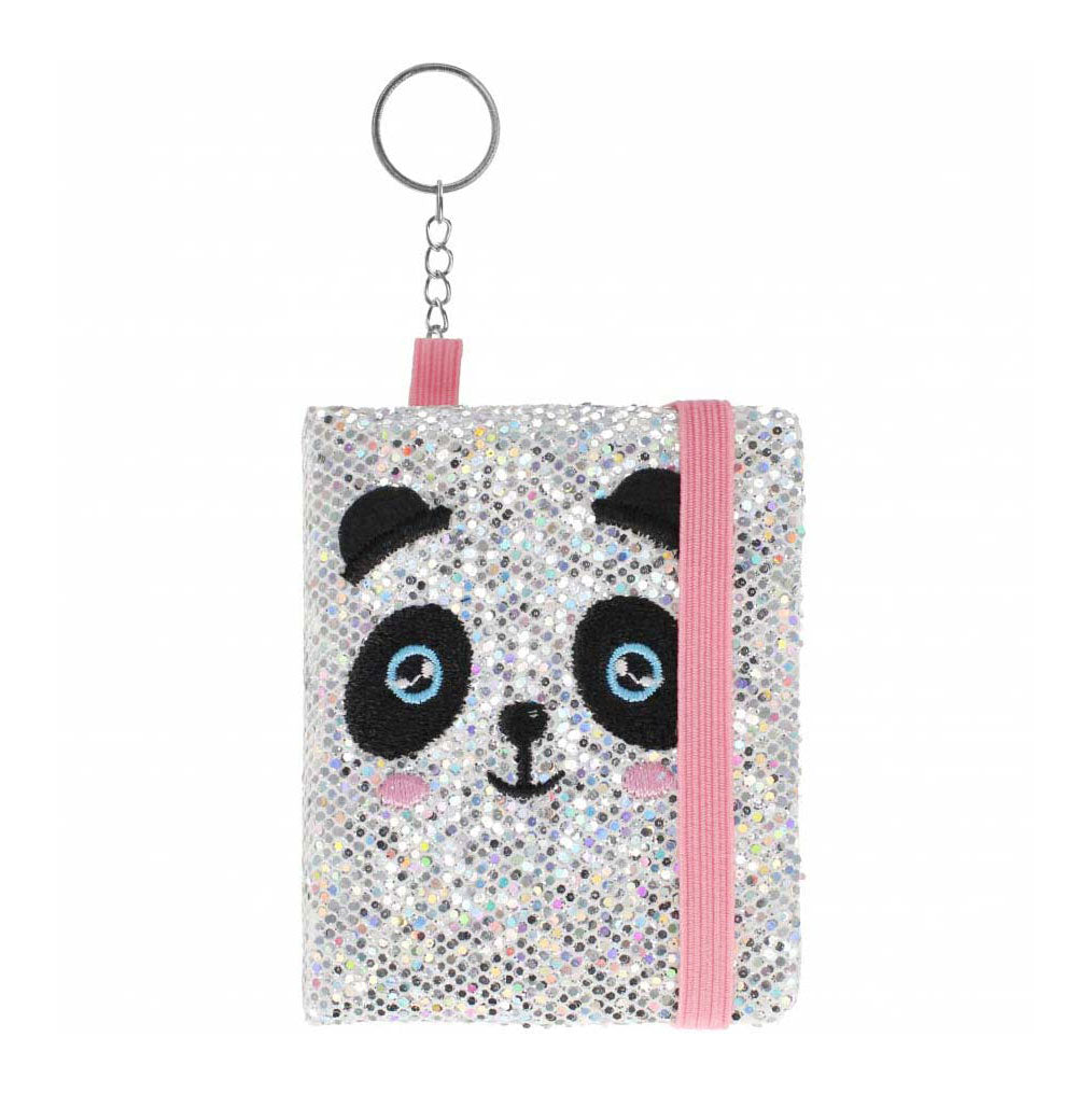 Sleutelhanger notitieboek panda
