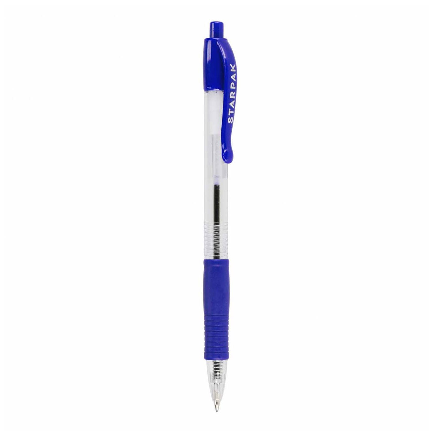 Balpen met grip blauw, 36st.