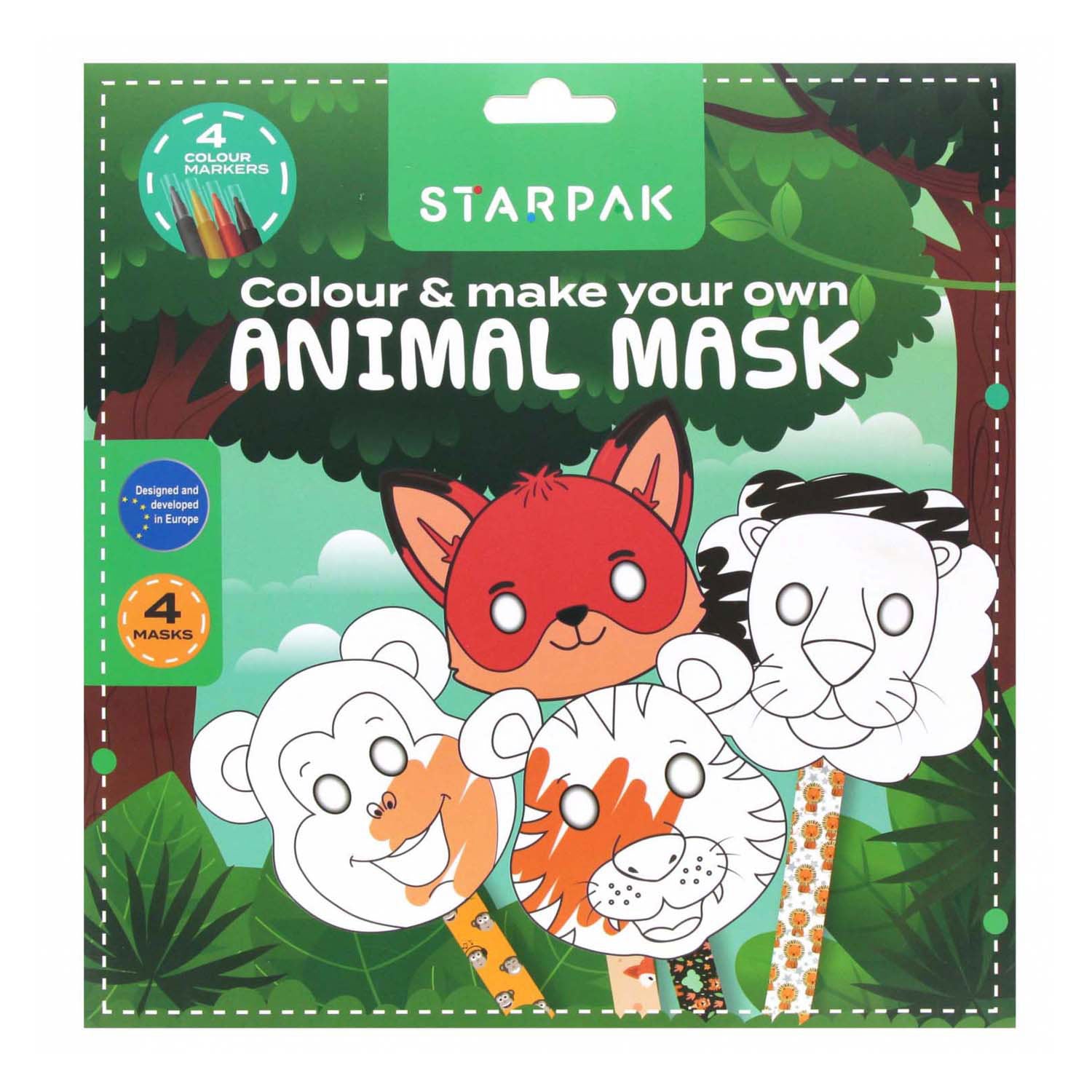 Dieren masker set