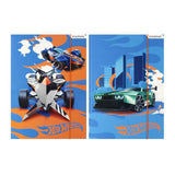 Map met elastiek a4 hot wheels - afbeelding 1