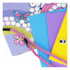 Mozaiek stickerset, 4 vellen
