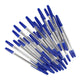 Balpen met dop blauw, 50st.