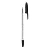 Balpen met dop zwart, 50st.