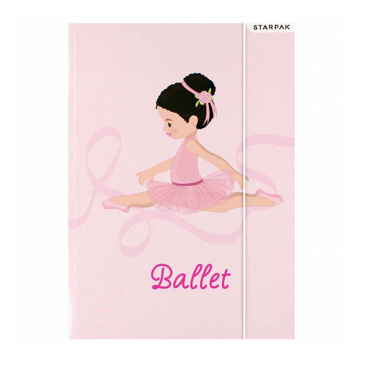 Map met elastiek a4 ballet