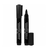 Permanent stift rond zwart, 12st. - afbeelding 1