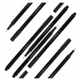 Fineliner rond 0,4 zwart, 20st. - afbeelding 3
