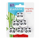Magneten panda, 6st. - afbeelding 2
