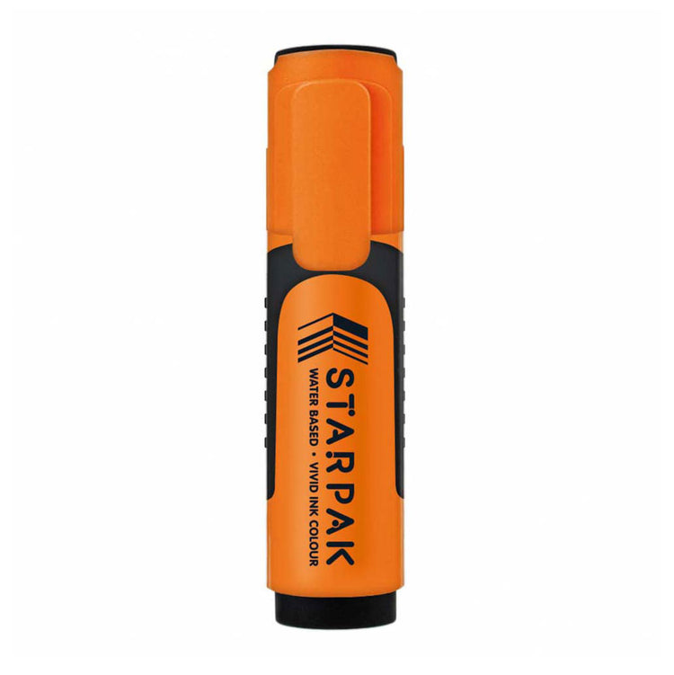 Starpak oranje markeerstiften set - 10 stuks