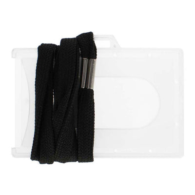 Naamplaatje met lint pcv 58 90mm
