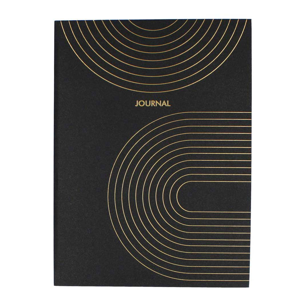 Notitieboek klassiek goud a5