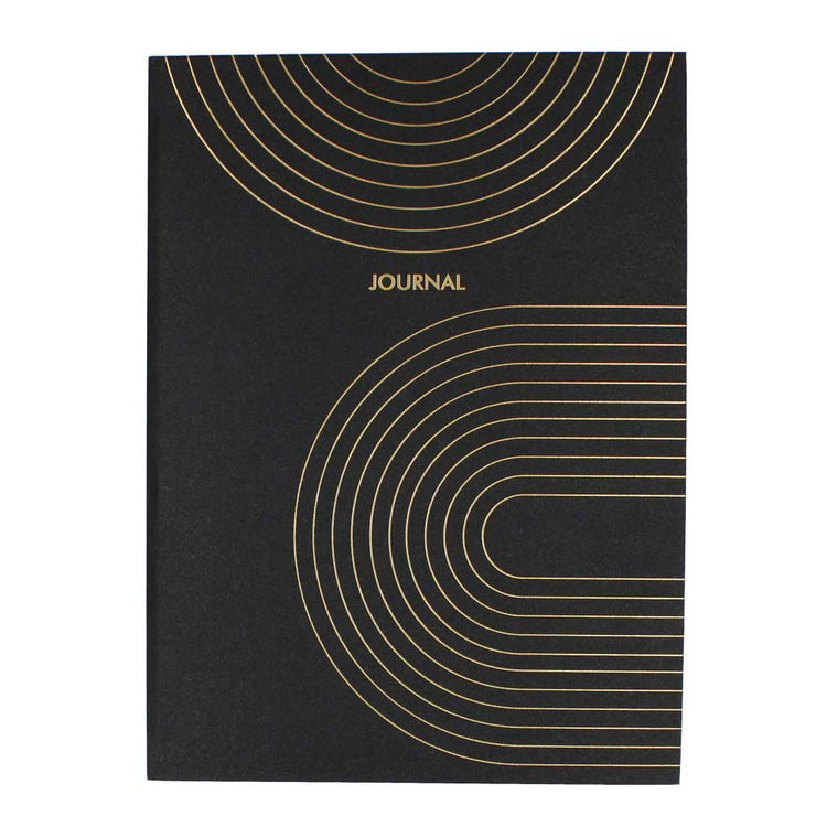 Notitieboek klassiek goud a5