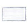 Naamplaatjes pcv 57 90mm, 50st.