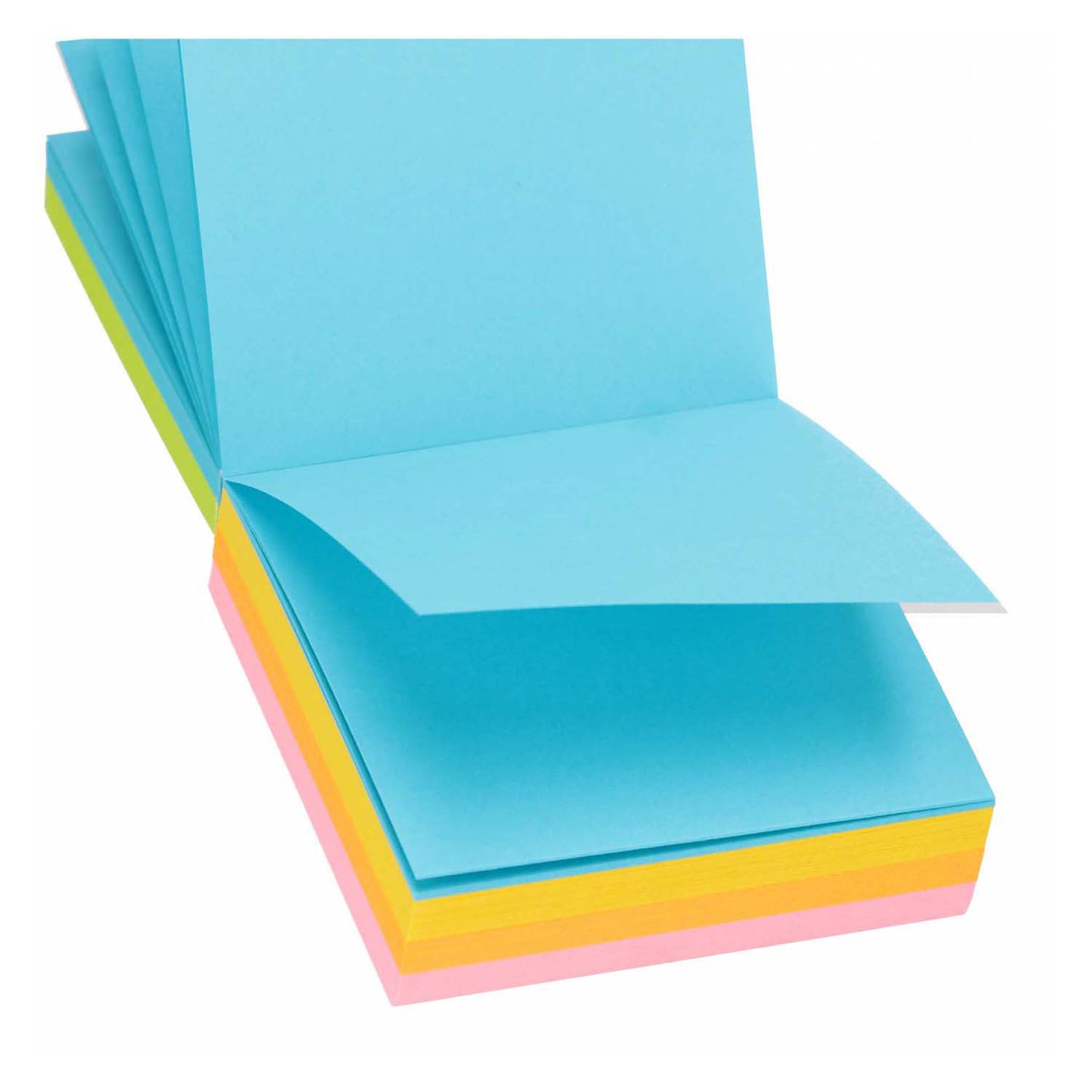 Gekleurde plaknotities 85x85mm