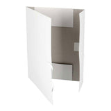 Witte map met band a4 - afbeelding 1