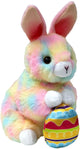 Ty pluche beanie boo paashaas sprout konijn multicolor 15cm knuffel.