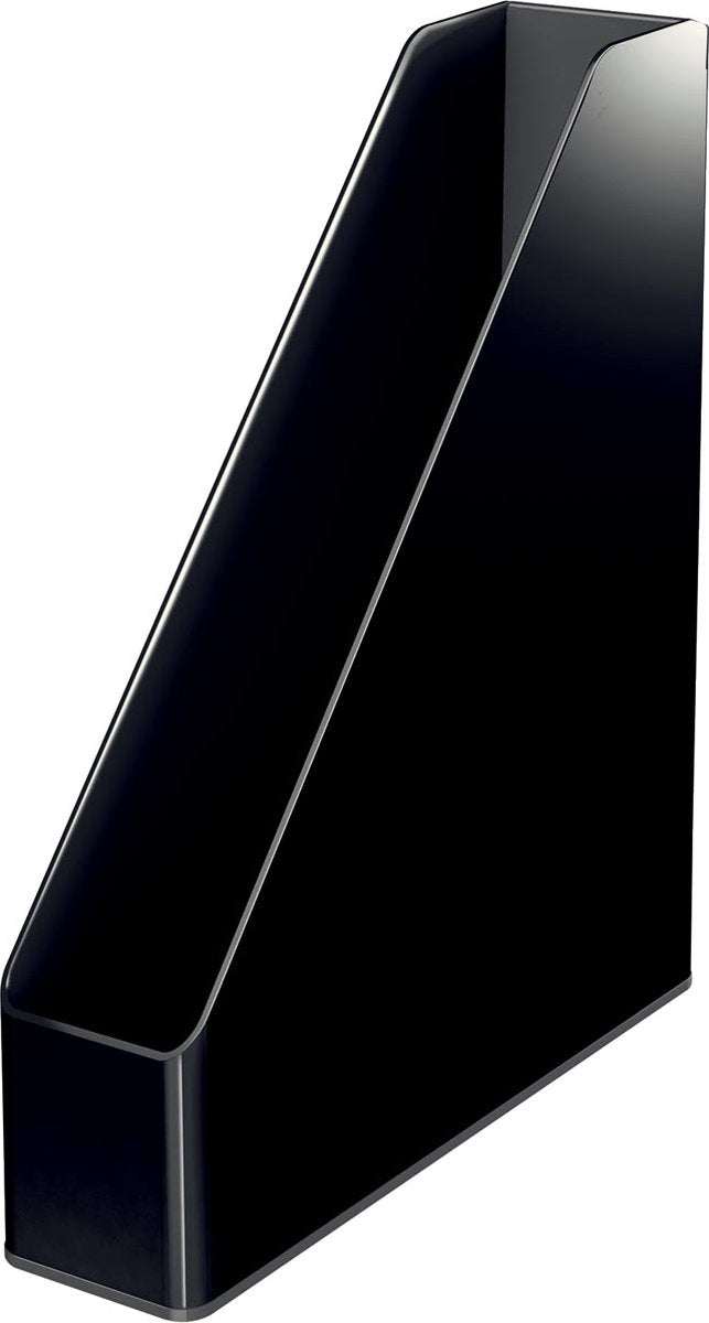 Leitz dual black tijdschriftenhouder zwart 4 stuks