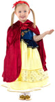 Little adventures - rode cape met capuchon – maat l xl (5-9 jaar)