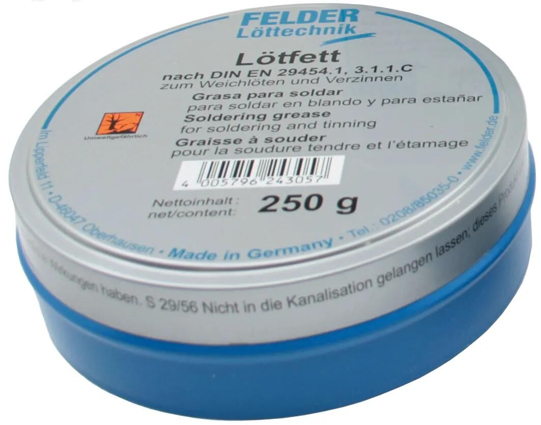 Wks weichlötfett f-sw 21 loetfett 250 g dose