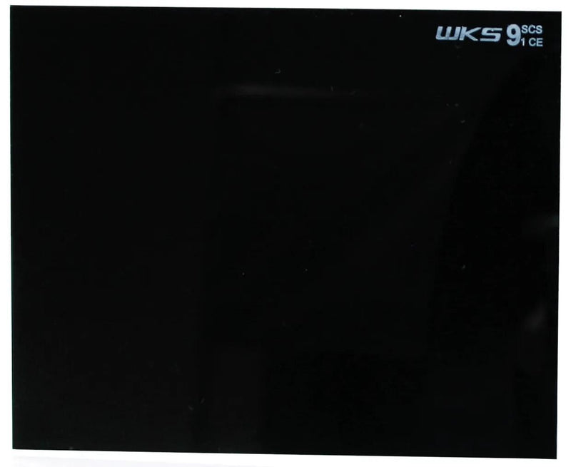 Wks filterglas welding protection glass din 9 athermal