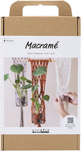 Creativ company hobbyset macrame bloemenhanger - afbeelding 1