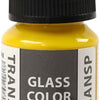 Creativ company glass color transparante verf - citroengeel, 30ml