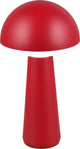 Rl live your light reality fungo - tafellamp - rood - incl. 1x smd 2w - aanpasbare lichtkleur - traploos dimmbaar - oplaadbaar - snoerloos - buitenverlichting - ip54