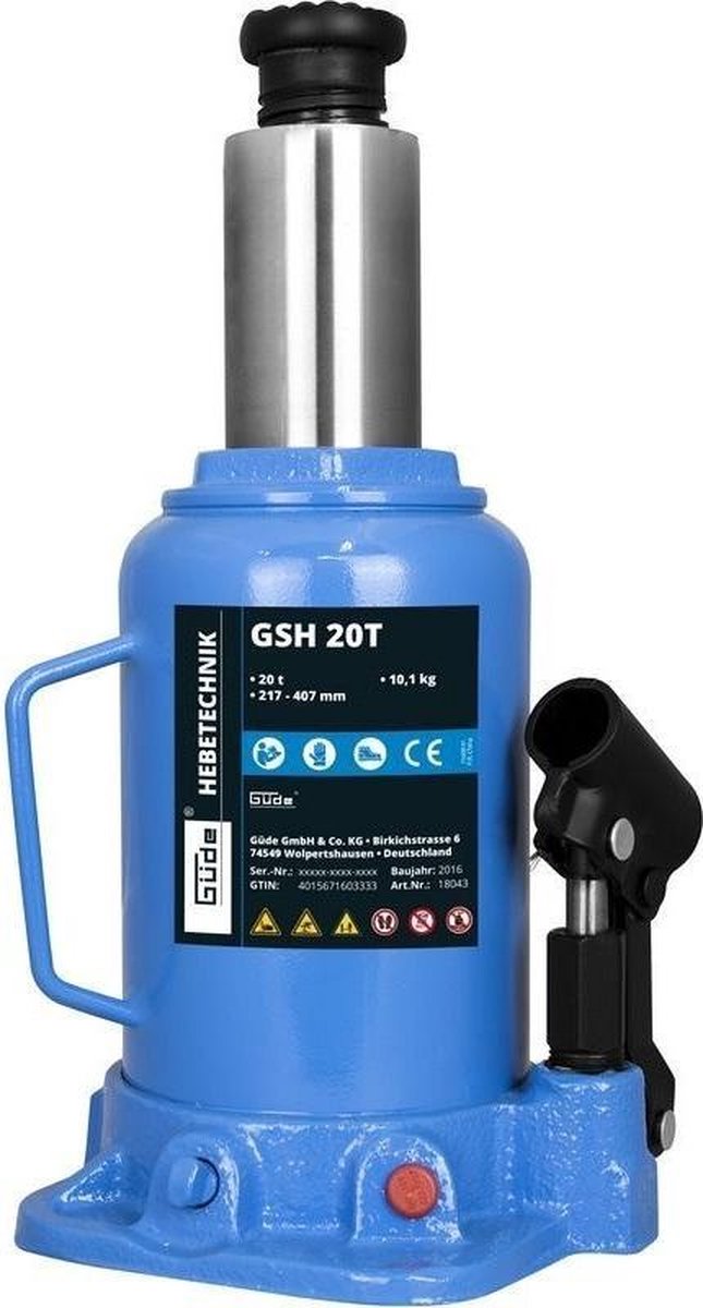 Güde hydraulische potkrik gsh 20 ton