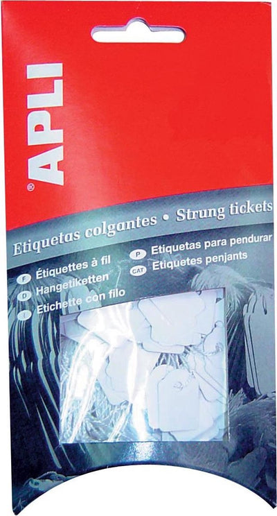 Apli draadetiketten ft 13 x 34 mm (b x h) (7007) | etui van 200 stuks