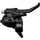Shimano versteller (rechts) met remhendel 6 speed st-ef41 - zwart