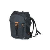 Basil Miles Tarpaulin fietsrugzak Nordlicht - Waterdichte zwarte rugzak voor fietsers - 17L - Unisex - Sportief - Zwart - afbeelding 2