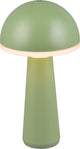 Rl live your light reality fungo - tafellamp - pistache groen - incl. 1x smd 2w - aanpasbare lichtkleur - traploos dimmbaar - oplaadbaar - snoerloos - buitenverlichting - ip54