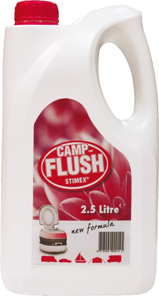 Stimex toiletvloeistof - camp flush - 2,5 liter